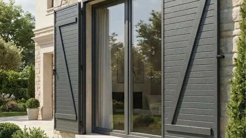 Prix volet battant aluminium Maroc