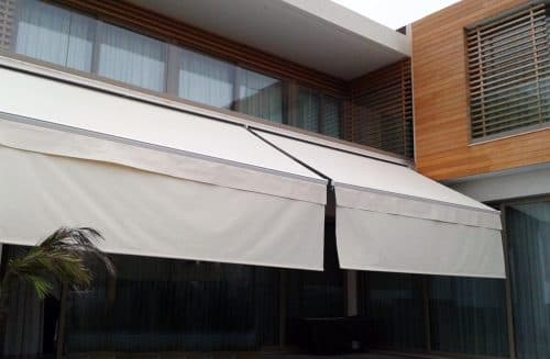 Store banne aluminium terrasse Maroc